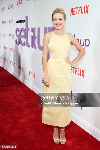 Actress Meredith Hagner attends a special screening of the Netflix film "Set It Up" at AMC Lincoln Square Theater on June 12, 2018 in New York City.