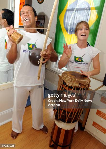 Capoeira instructors Andres' Costas and his wife Ana Costas have been teaching this Brazilian style martial arts school that infuses culture at their...