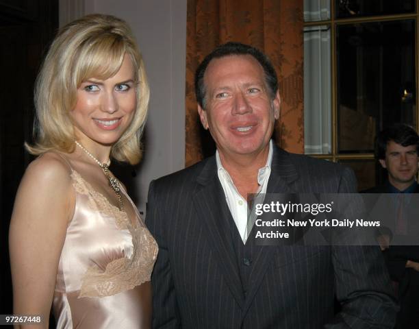 Comedian Gary Shandling and Anna Malova, who was Miss Russia in 1998, are on hand for "A Funny Thing Happened on the Way to Cure Parkinson's..." at...