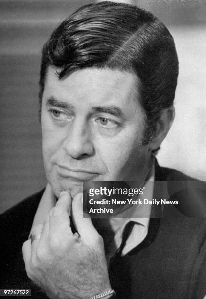 Comedian Jerry Lewis.