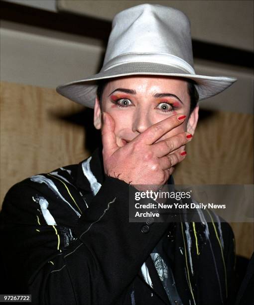 Boy George Ice Boy George 2001 Photos and Premium High Res Pictures - Getty Images