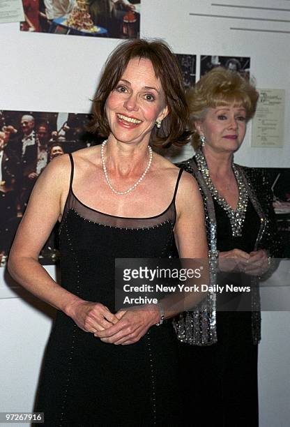 Sally Field and Debbie Reynolds get together at Avery Fisher Hall for the Film Society of Lincoln Center Gala Tribute to Jane Fonda.
