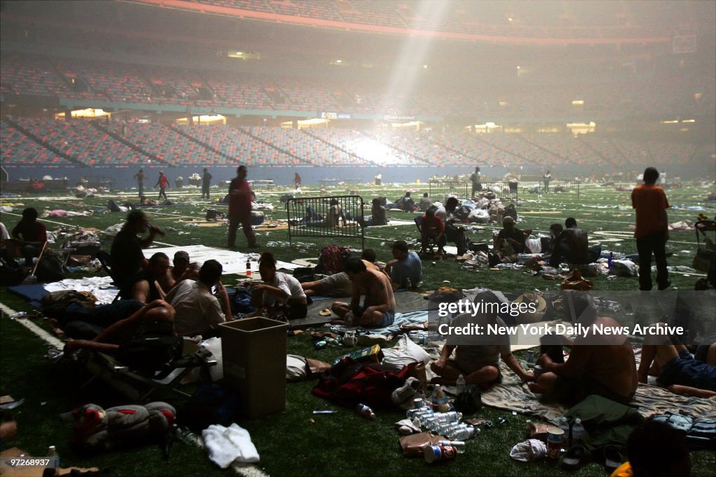 Rescue And Clean-up Efforts Continue In Katrina's Wake