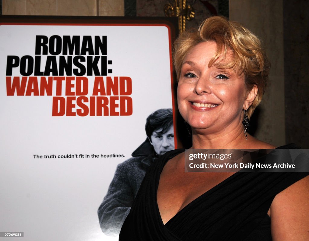 Ms Geimer Samantha Geimer at the after party held at the Plaza Hotel Grand ...