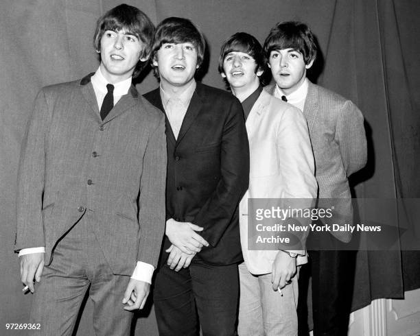 The Beatles, George Harrison, John Lennon, Ringo Starr, and Paul McCartney