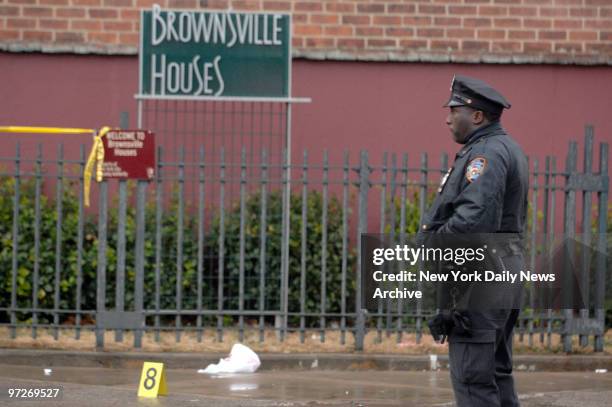 Samuel Shley of Osborne Street in Brooklyn was the first homicide of the year on bullet strewn Rockaway Avenue at the corner of Blake Avenue in the...