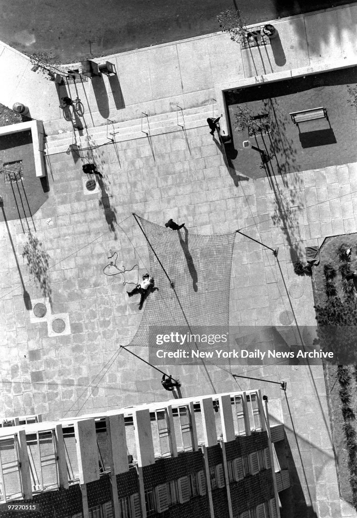 The body of Sam Burns lies just a few feet from a police saf