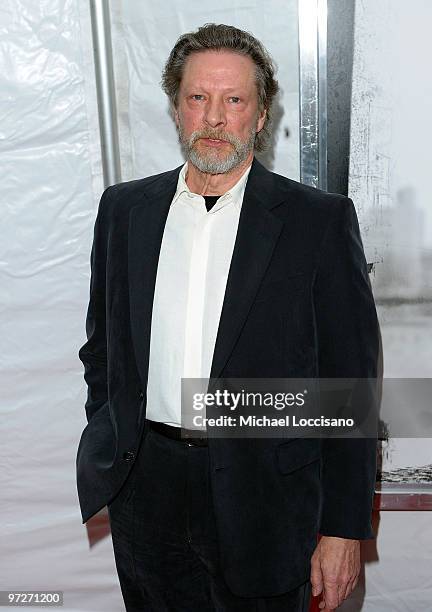 Actor Chris Cooper attends the premiere of "Remember Me" at the Paris Theatre on March 1, 2010 in New York City.