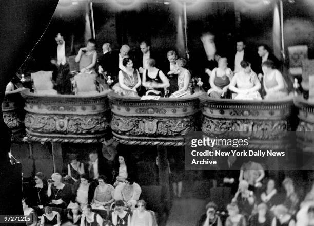 The night before the "Black Tuesday" stock market crash on October 29 "the dowager Mrs. Cornelieus Vanderbilt" and guests sit in the famous Diamond...