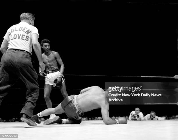 Muhammad Ali's first appearance in Madison Square Garden left little doubt he was born for the big stage., Because his team needed a heavyweight the...