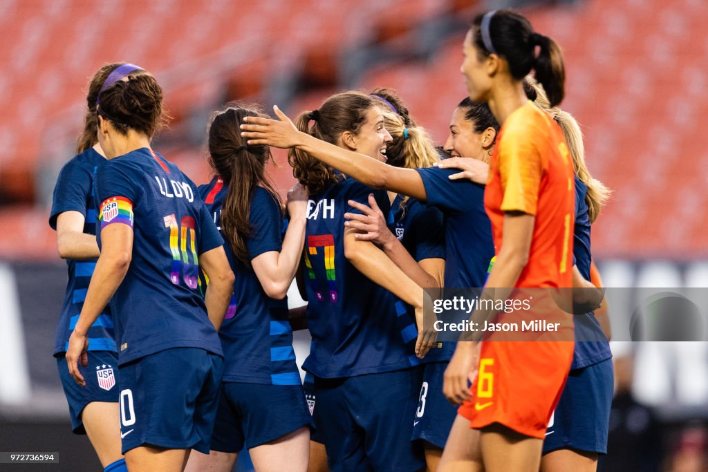 China v United States