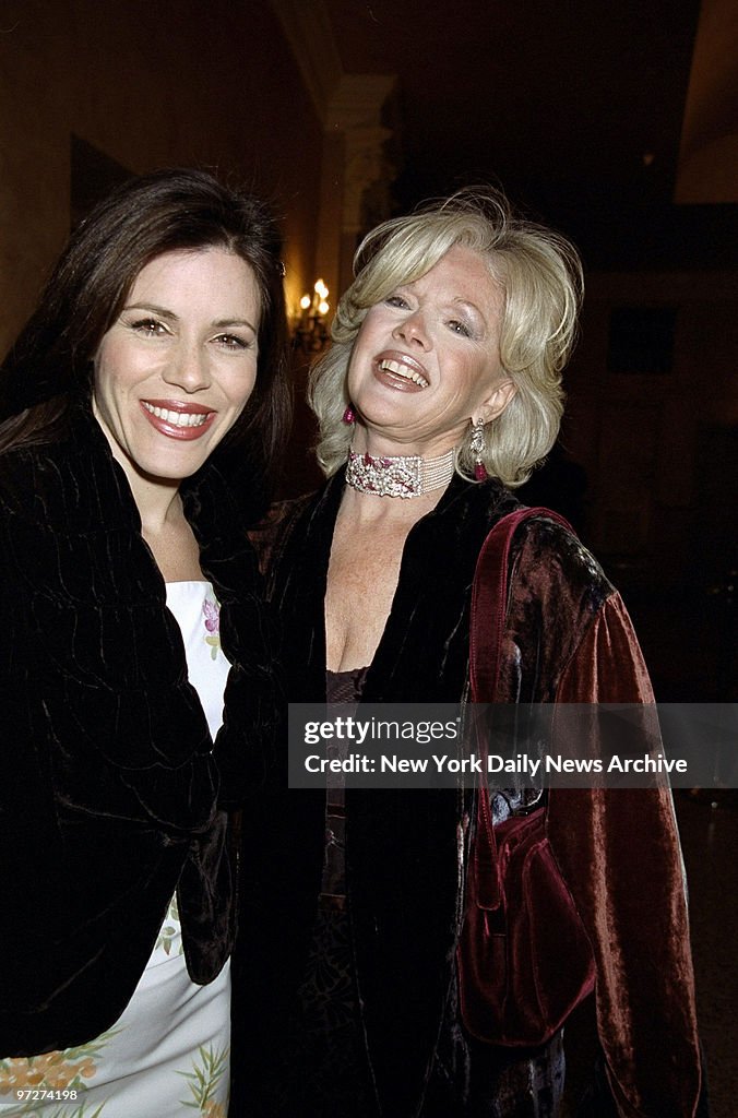 Connie Stevens and daughter Tricia Leigh Fisher attending th
