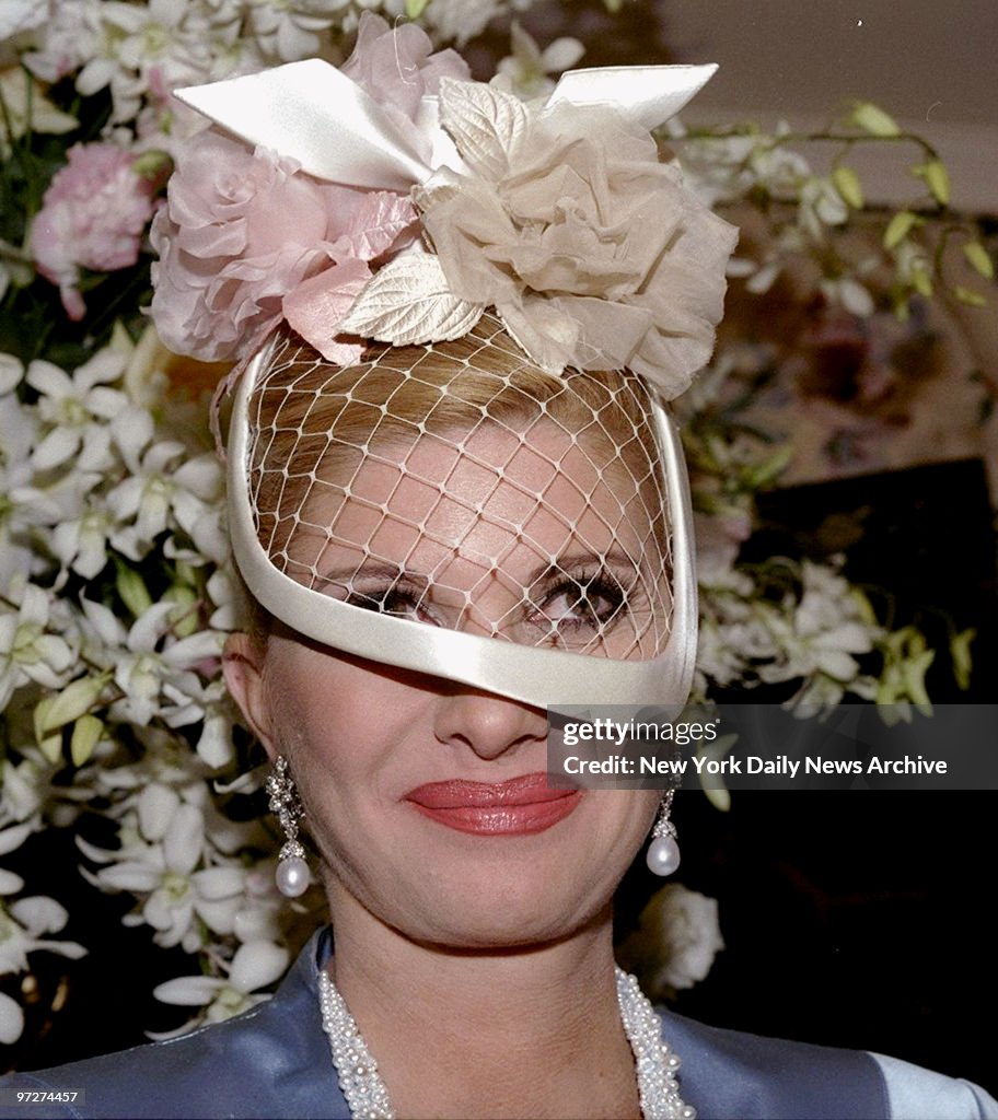 Ivana Trump at her wedding to Riccardo Mazzucchelli at Le Ci