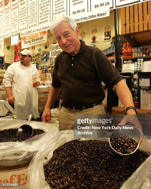 Saul Zabar, President and co-owner of Zabar's; chief coffee taster.
