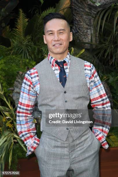 Wong attends the premiere of Universal Pictures and Amblin Entertainment's "Jurassic World: Fallen Kingdom" at Walt Disney Concert Hall on June 12,...