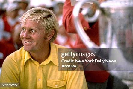 Jack Nicklaus at the Masters Tournament.,