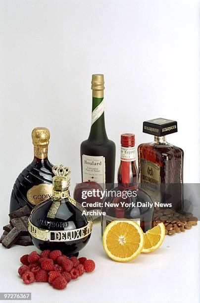 Cooking with fruit-flavored liqueurs: Royal Deluxe Chambord liqueur with raspberries; Godiva liqueur with chocolate; Disaronno Amaretto with almonds;...