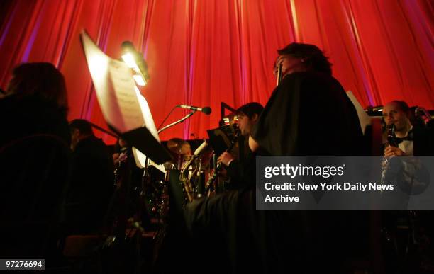 Musicians are in the orchestra pit as live music returns to Radio City Music Hall for today's 2:30 performance of the "Christmas Spectacular," the...