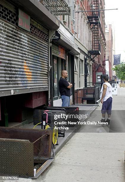 Cops are searching for missing boy Etan Patz at 234 East 4th Street, who was believed killed and buried in basement of building