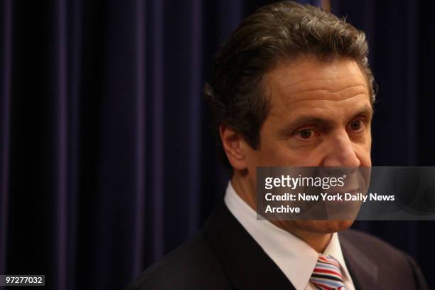 New York State Attorney General Andrew Cuomo announces the state's settlement with a Florida student loan company to end kickbacks and co-branding...