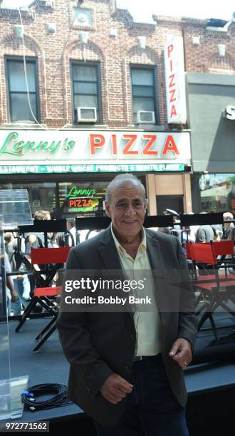 Air personality Joe Causi attends the John Travolta Receives Lifetime Achievement Award as Brooklyn Celebrates John Travolta at Lenny's Pizza on June...