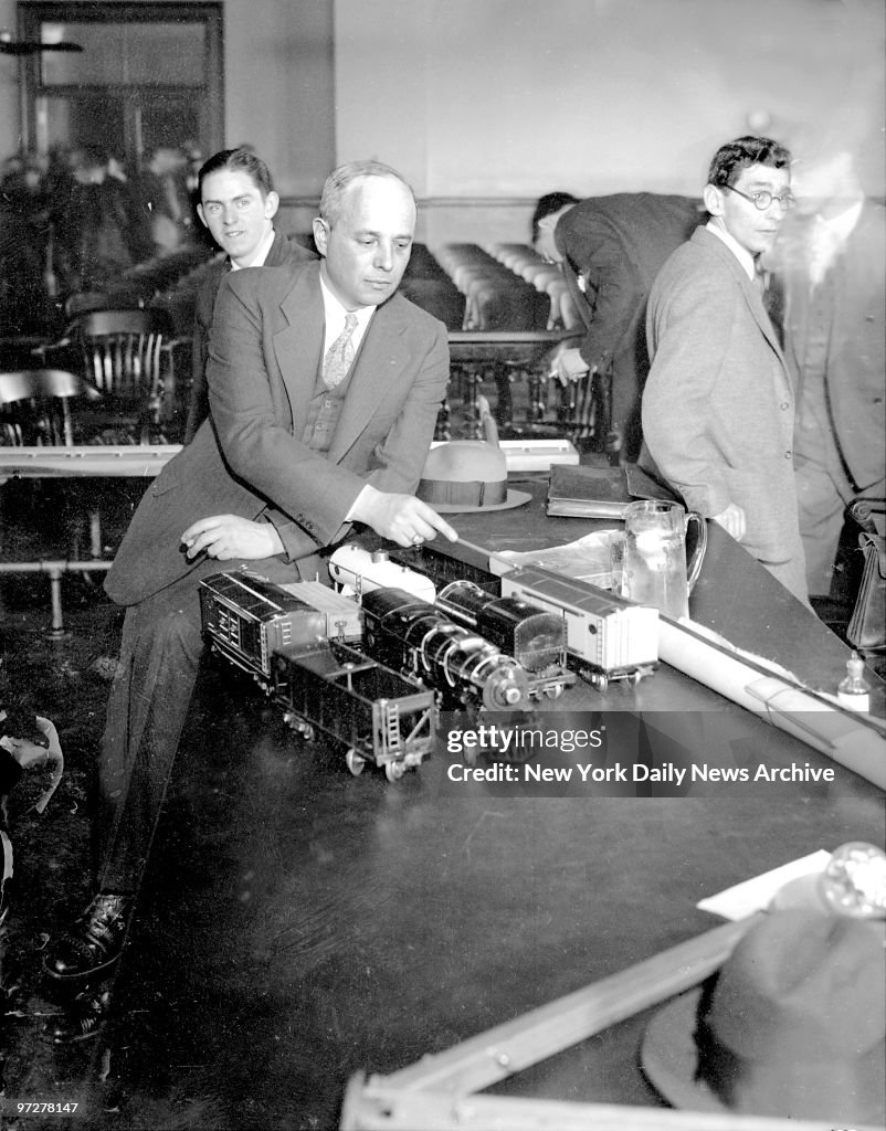 Scottsboro Case - Samuel Leibowitz and toy trains