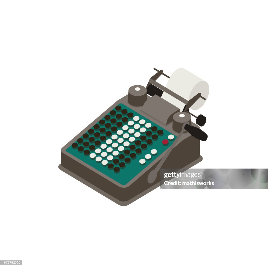 Adding Machine Illustration 1920s Adding Machine Illustration High-Res Vector Graphic - Getty Images