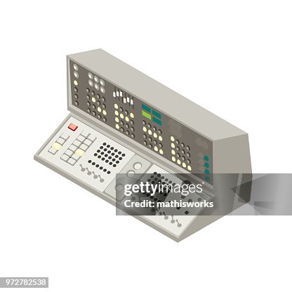 1960 Computer Drawing 1950s1960s Computer Illustration High-Res Vector Graphic - Getty Images