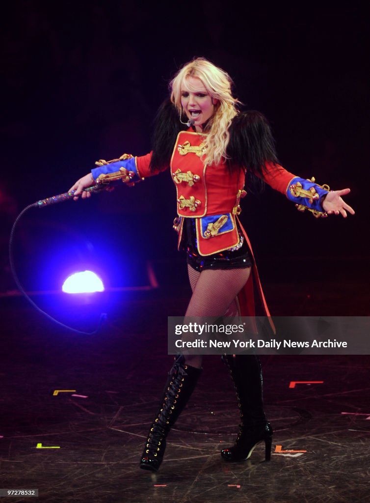 Britney Spears kicks off her Circus Tour at the New Orleans