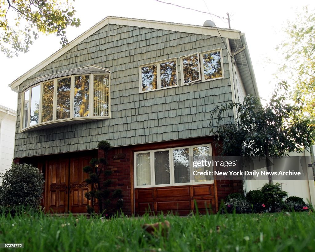 The house on 86th St. in Howard Beach, Queens where John Fav