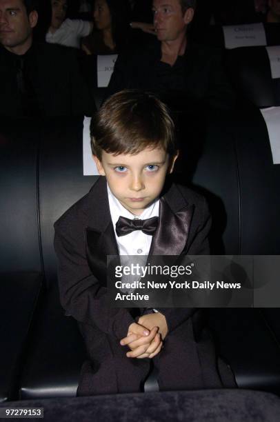 Seamus Davey-Fitzpatrick attends an advance screening of "The Omen" at the Angel Orensanz Foundation in lower Manhattan. He stars in the film.