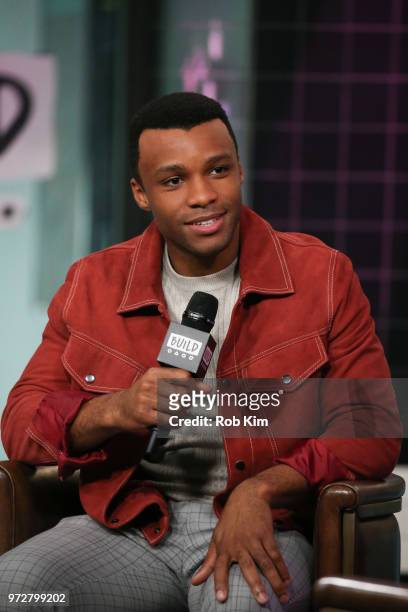 Dyllon Burnside attends the Build Series at Build Studio on June 12, 2018 in New York City.