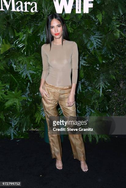Kelsey Asbille attends Max Mara WIF Face Of The Future at Chateau Marmont on June 12, 2018 in Los Angeles, California.