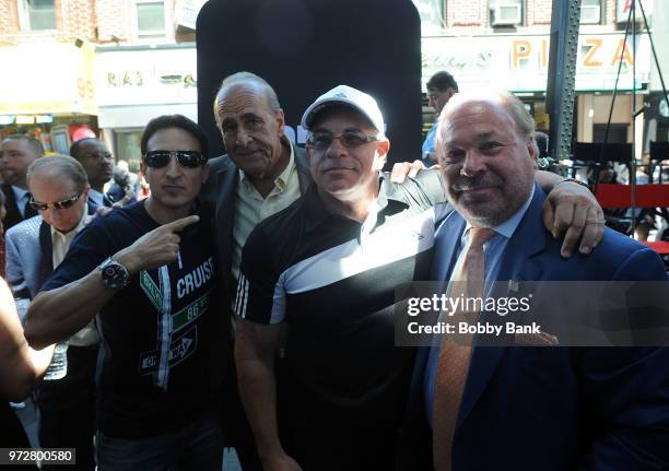 William DeMeo, Joe Causi, John Gotti Jr. And Bo Dietl attend John Travolta Receives Lifetime Achievement Award as Brooklyn Celebrates John Travolta...