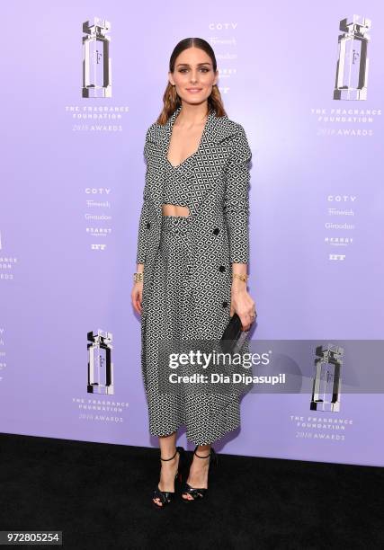 Influencer Olivia Palermo attends 2018 Fragrance Foundation Awards at Alice Tully Hall at Lincoln Center on June 12, 2018 in New York City.