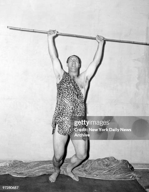 Lou Gehrig as Tarzan.