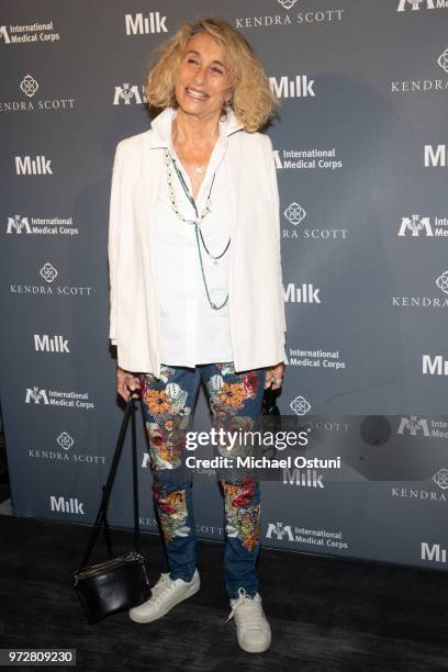 Ann Dexter-Jones attends the International Medical Corps Summer Benefit at Milk Studios on June 12, 2018 in New York City.