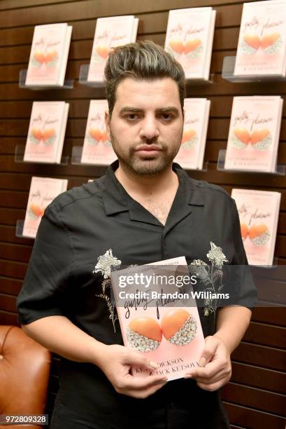 Author Jack Ketsoyan celebrates the release of his new book, "Guilty Pleasure" at Barnes & Noble at The Grove on June 12, 2018 in Los Angeles,...