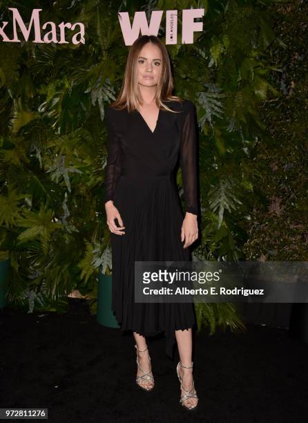 Debby Ryan attends Max Mara WIF Face Of The Future at Chateau Marmont on June 12, 2018 in Los Angeles, California.