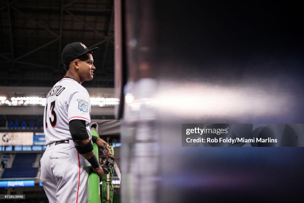 San Francisco Giants v Miami Marlins