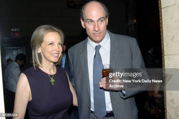 James Taylor and wife Kim Taylor are at Cipriani 42nd St. For the annual New York "Forces for Nature" gala benefiting the Natural Resources Defense...