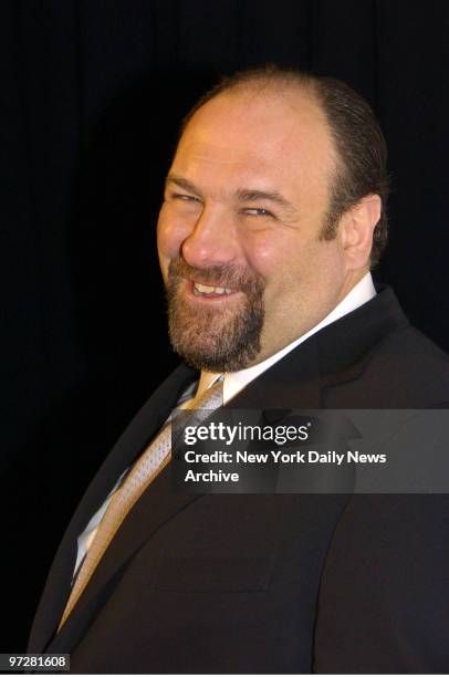 James Gandolfini arrives at the Tribeca Performing Arts Center for a screening of the movie "Lonely Hearts" as part of the Tribeca Film Festival. He...