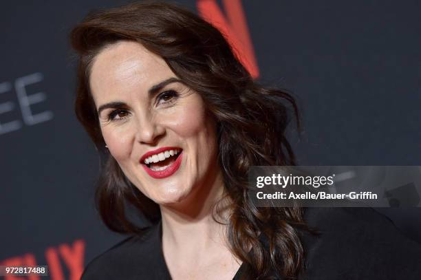 Actress Michelle Dockery attends #NETFLIXFYSEE For Your Consideration Event For 'Godless' at Netflix FYSEE At Raleigh Studios on June 9, 2018 in Los...