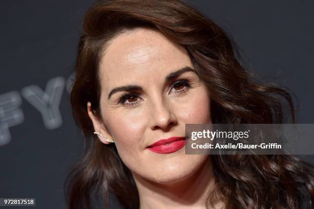 Actress Michelle Dockery attends #NETFLIXFYSEE For Your Consideration Event For 'Godless' at Netflix FYSEE At Raleigh Studios on June 9, 2018 in Los...