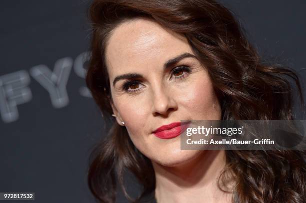 Actress Michelle Dockery attends #NETFLIXFYSEE For Your Consideration Event For 'Godless' at Netflix FYSEE At Raleigh Studios on June 9, 2018 in Los...