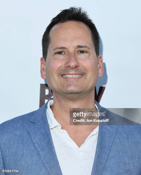Dave Fleming attends "Billy Boy" Los Angeles Premiere at Laemmle Music Hall on June 12, 2018 in Beverly Hills, California.