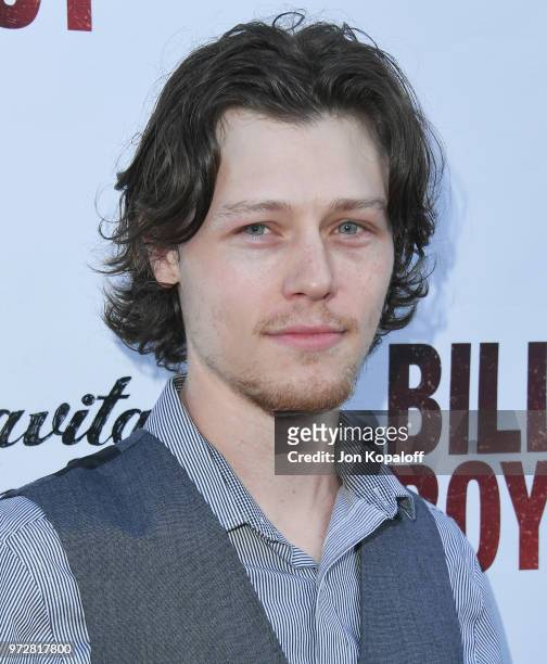 Nick Eversman attends "Billy Boy" Los Angeles Premiere at Laemmle Music Hall on June 12, 2018 in Beverly Hills, California.