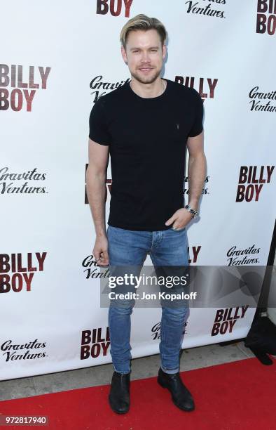 Chord Overstreet attends "Billy Boy" Los Angeles Premiere at Laemmle Music Hall on June 12, 2018 in Beverly Hills, California.