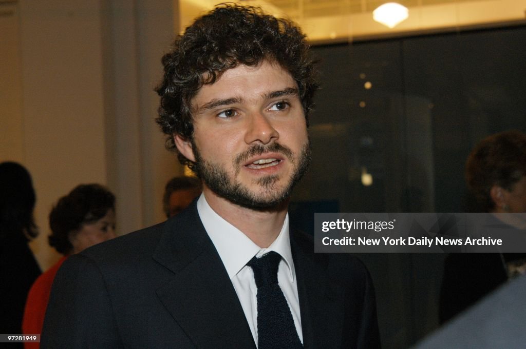 Luca Dotti is on hand at "Audrey Hepburn The Beauty of Compassion