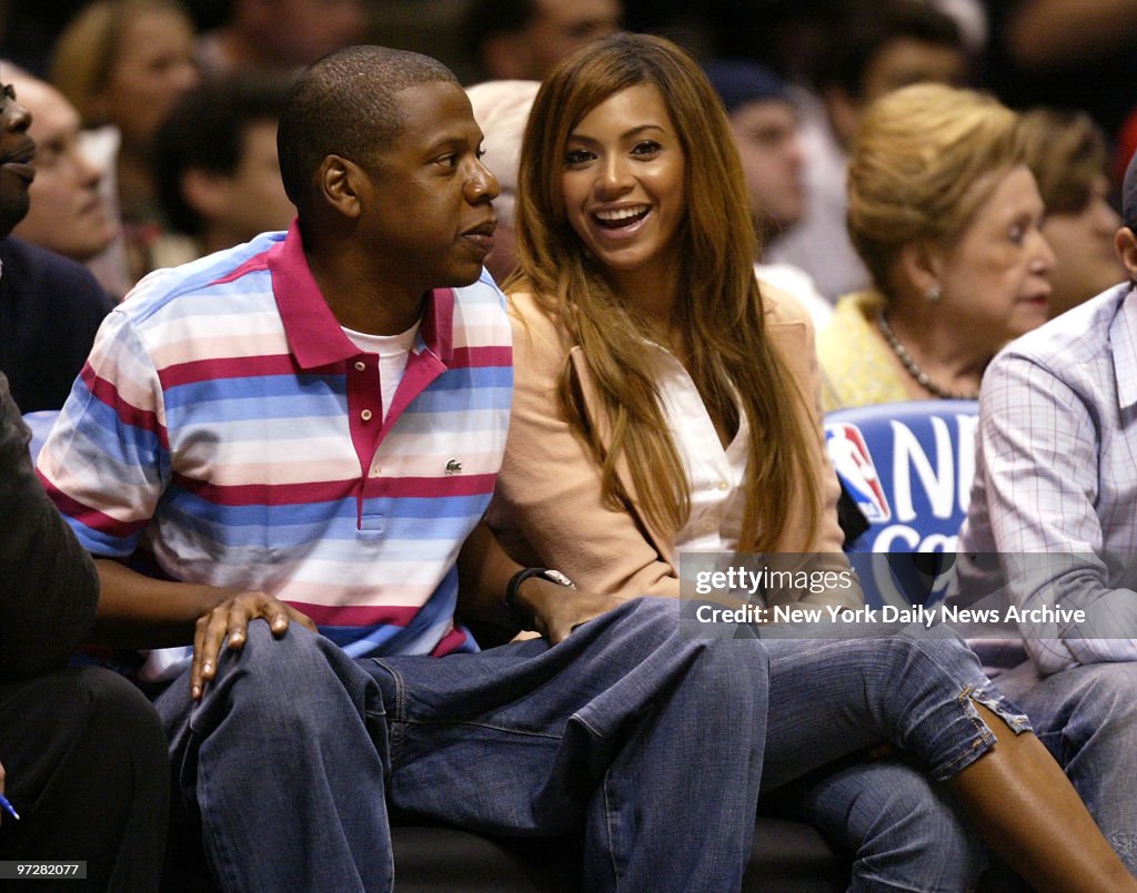 NBA Playoffs- Round 2, New Jersey Nets vs. Miami Heat at Con